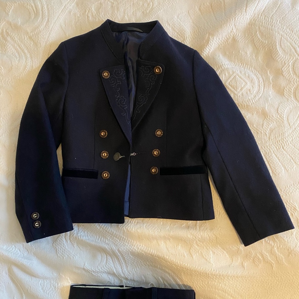 Vintage wool Austrian boys suit